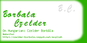 borbala czelder business card