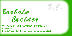 borbala czelder business card